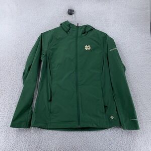 Notre Dame Fighting Irish Columbia Omni-Shield‎ Jacket Womens L NCAA Football